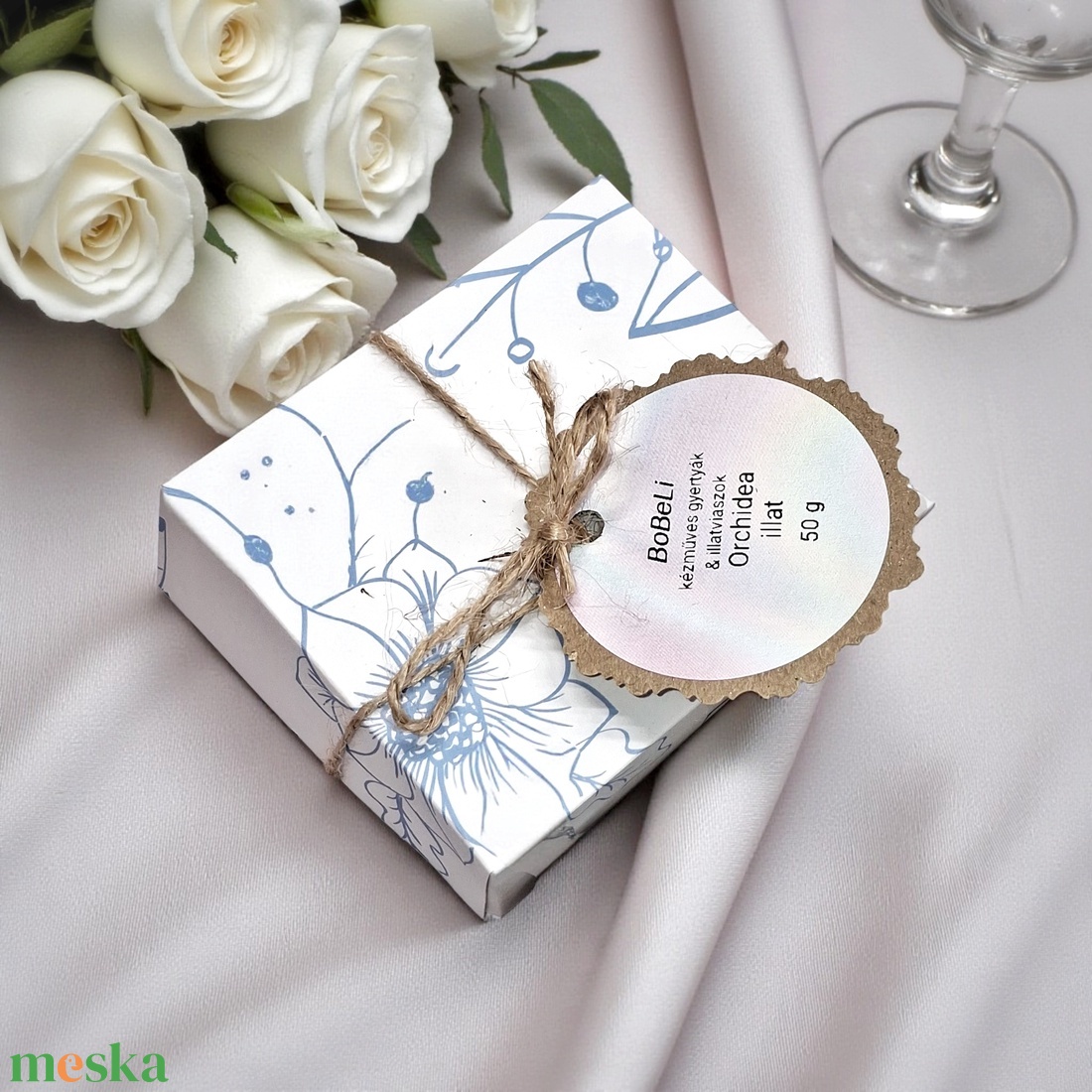 Illatviasz Orchidea illattal - otthon & életmód - gyertya, illat, aroma - illatviasz - Meska.hu