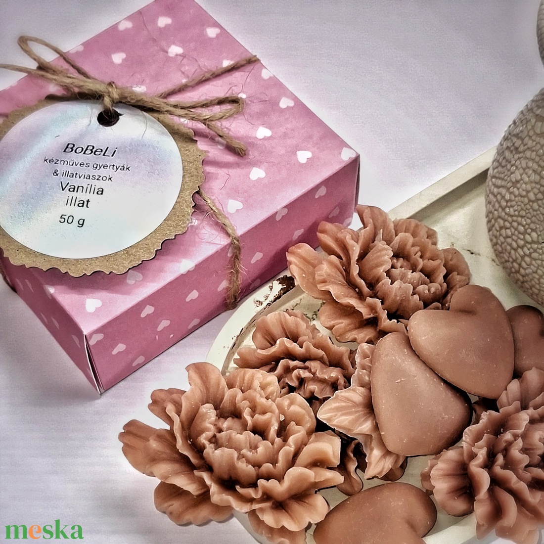 Vanília illatú törhető illatviasz - otthon & életmód - gyertya, illat, aroma - illatviasz - Meska.hu