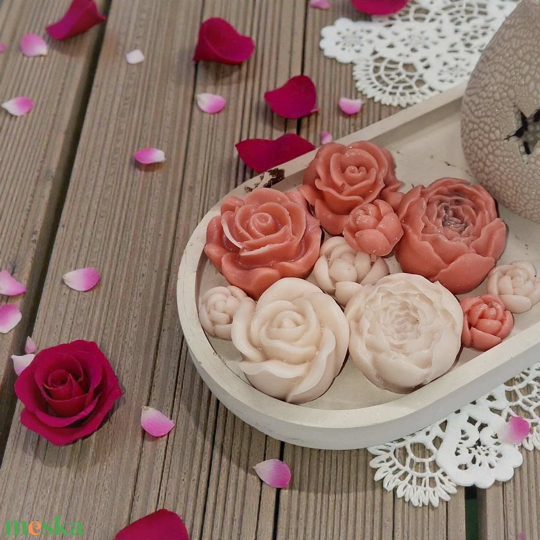 Illatviasz Kókuszos citrom illat  Ajándékba csomagolva  - otthon & életmód - gyertya, illat, aroma - illatviasz - Meska.hu