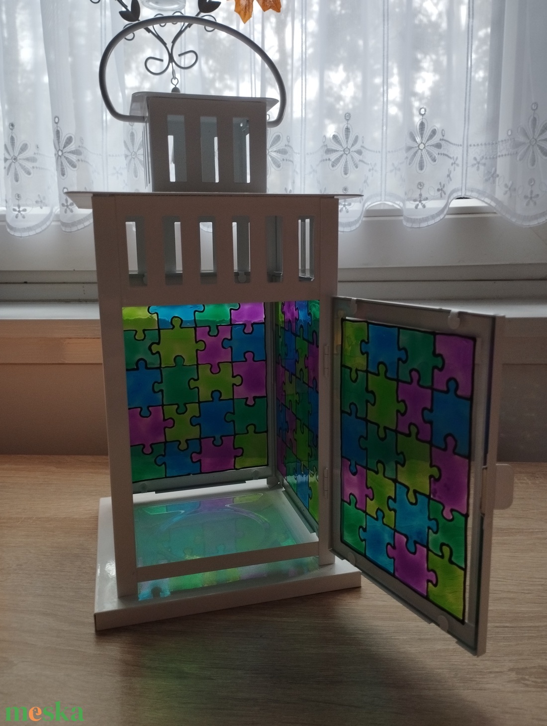 Lámpás - Puzzle - otthon & életmód - dekoráció - dísztárgy - Meska.hu Lámpás - Puzzle - otthon & életmód - dekoráció - dísztárgy - Meska.hu