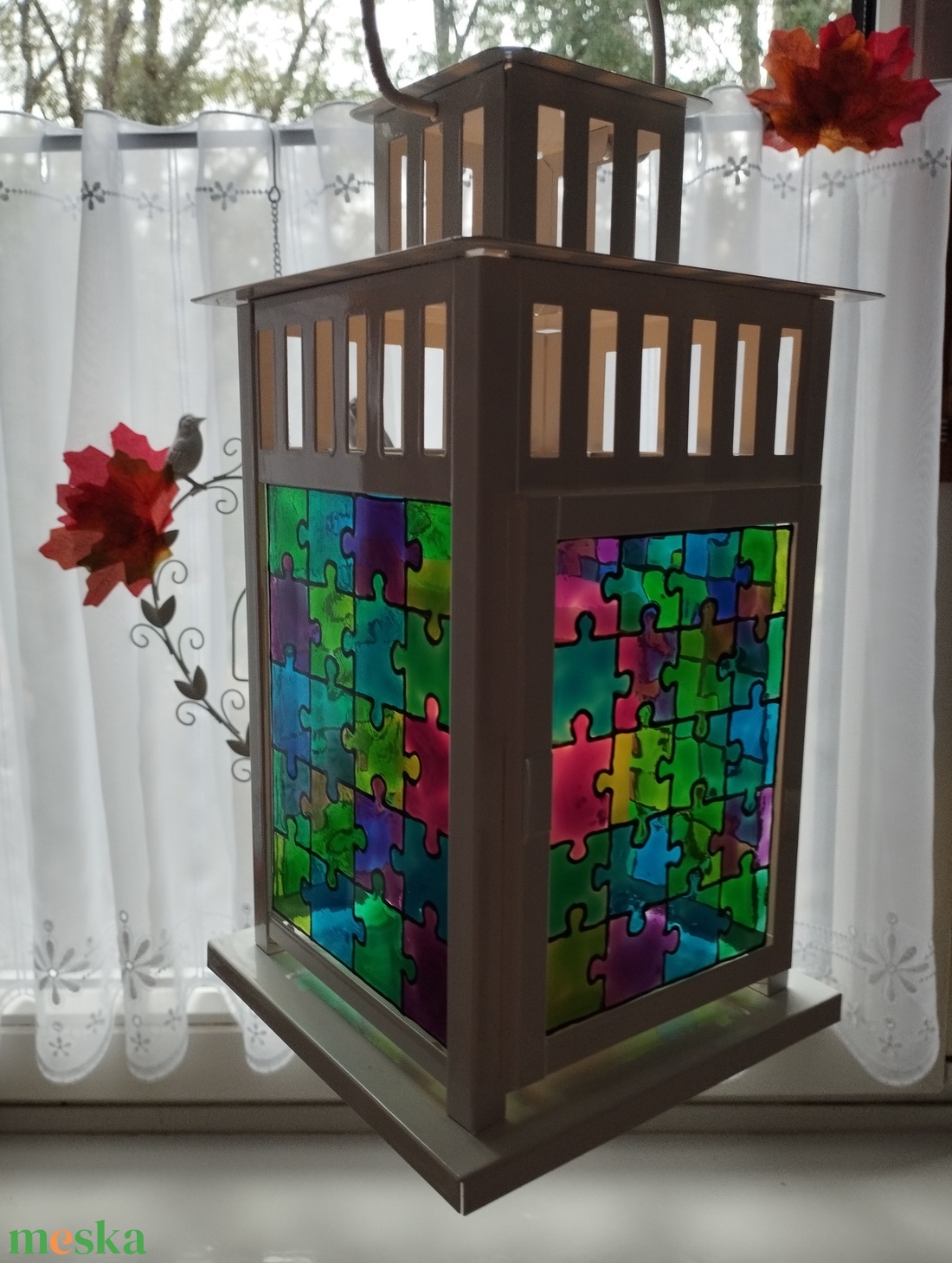 Lámpás - Puzzle - otthon & életmód - dekoráció - dísztárgy - Meska.hu Lámpás - Puzzle - otthon & életmód - dekoráció - dísztárgy - Meska.hu