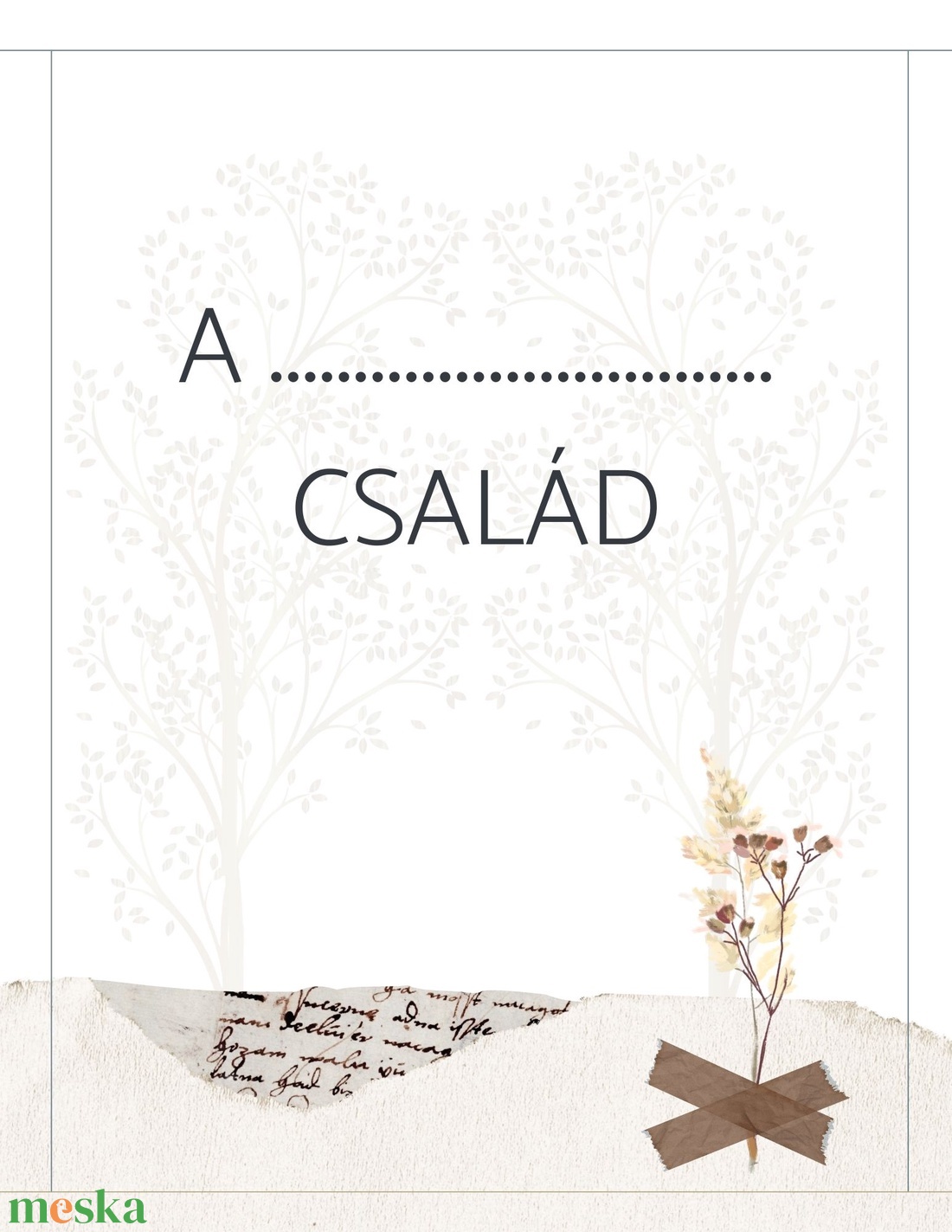 Anyáknapi családfa összeállítás sablon (bézs változat) - művészet - grafika & illusztráció - digitális - Meska.hu Anyáknapi családfa összeállítás sablon (bézs változat) - művészet - grafika & illusztráció - digitális - Meska.hu