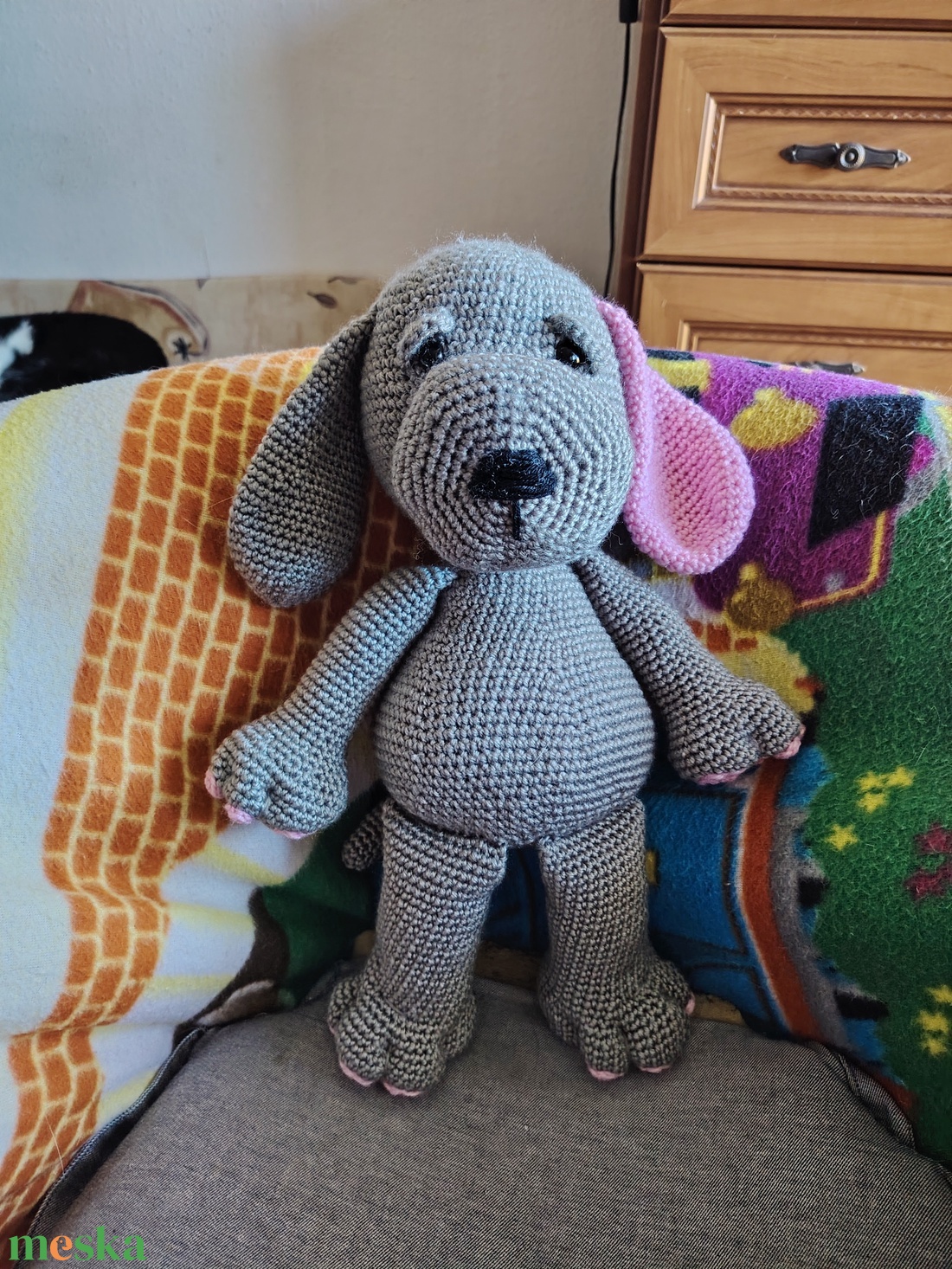 Horgolt amigurumi kutyus - játék & sport - plüssállat & játékfigura - kutya - Meska.hu