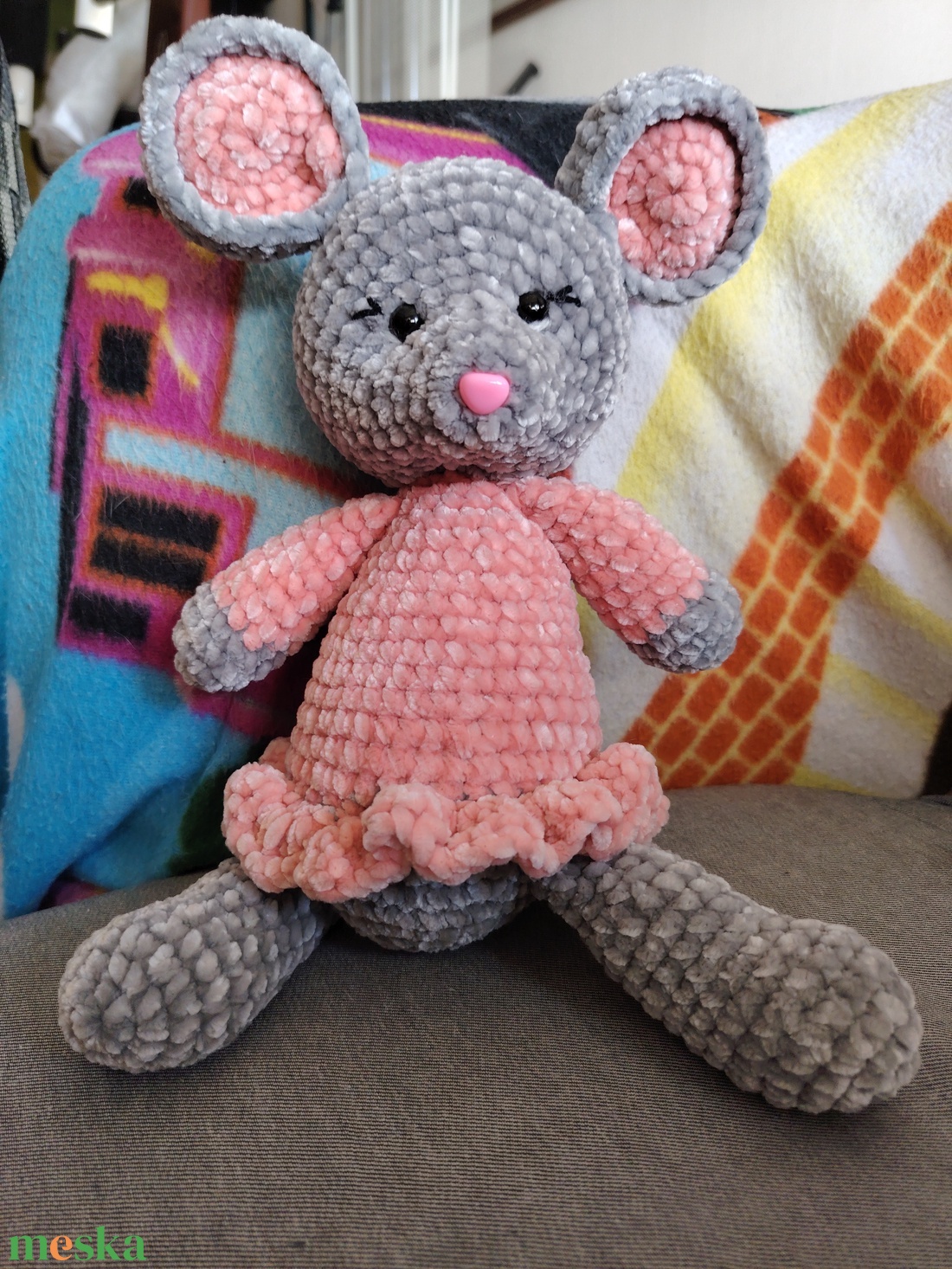 Egérke - játék & sport - plüssállat & játékfigura - egér - Meska.hu