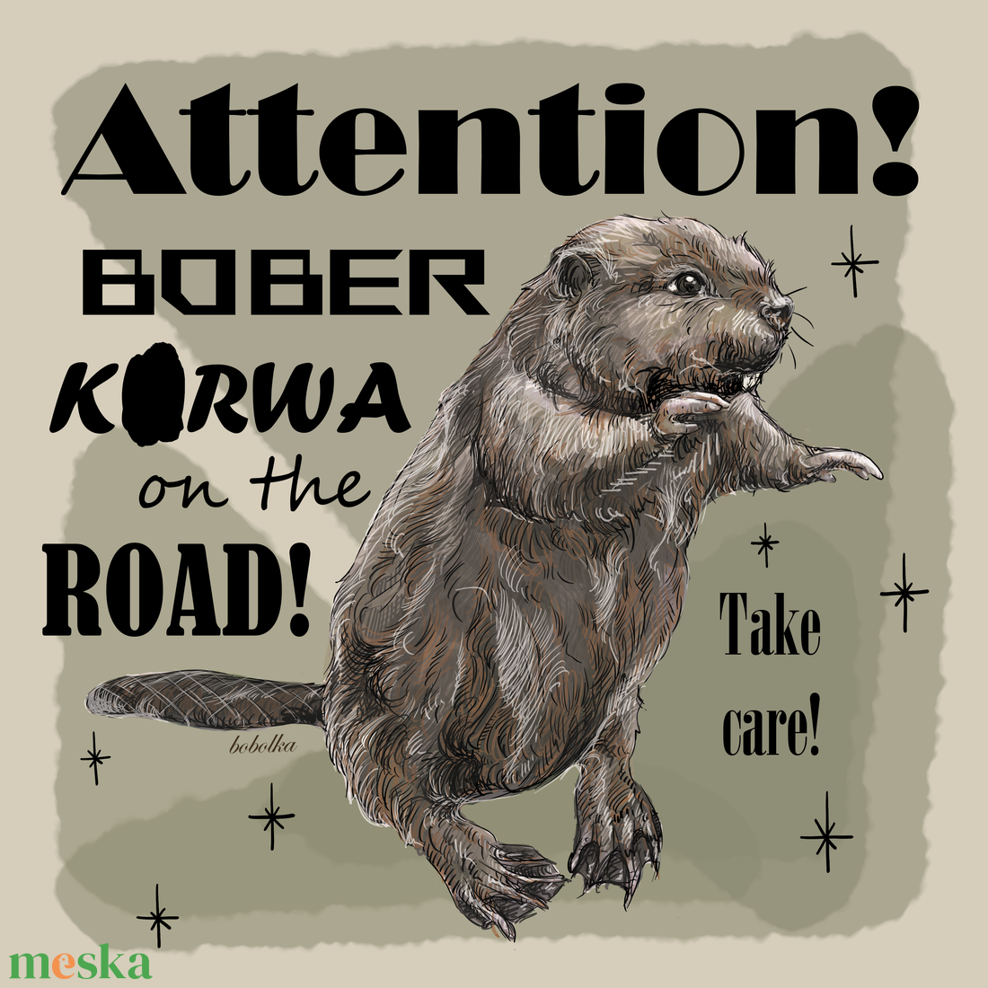 Vászontáska Bober k.rwa grafikával - táska & tok - bevásárlás & shopper táska - shopper, textiltáska, szatyor - Meska.hu Vászontáska Bober k.rwa grafikával - táska & tok - bevásárlás & shopper táska - shopper, textiltáska, szatyor - Meska.hu