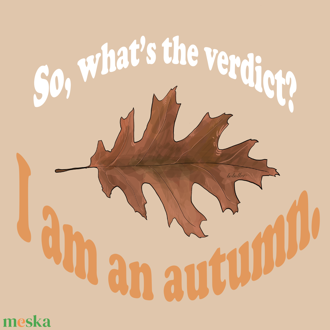 Gilmore pamut kapucnis pulóver I am an autumn felirattal - ruha & divat - női ruha - pulóver - Meska.hu Gilmore pamut kapucnis pulóver I am an autumn felirattal - ruha & divat - női ruha - pulóver - Meska.hu