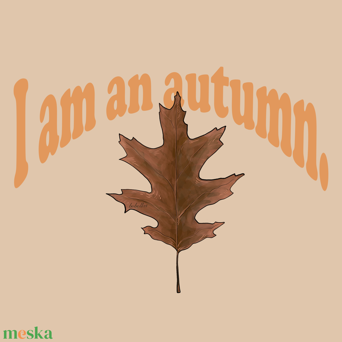 Gilmore pamut kapucnis pulóver I am an autumn felirattal - ruha & divat - női ruha - pulóver - Meska.hu Gilmore pamut kapucnis pulóver I am an autumn felirattal - ruha & divat - női ruha - pulóver - Meska.hu