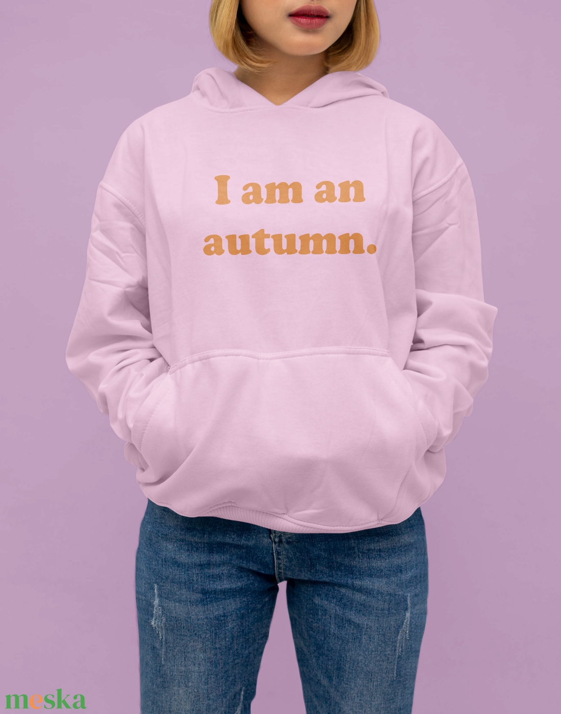 Gilmore pamut kapucnis pulóver I am an autumn felirattal - ruha & divat - női ruha - pulóver - Meska.hu Gilmore pamut kapucnis pulóver I am an autumn felirattal - ruha & divat - női ruha - pulóver - Meska.hu