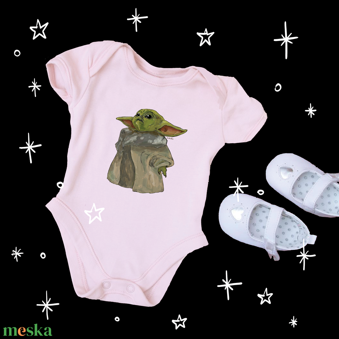 Babaruha Baby Yoda grafikával - ruha & divat - babaruha & gyerekruha - body - Meska.hu Babaruha Baby Yoda grafikával - ruha & divat - babaruha & gyerekruha - body - Meska.hu