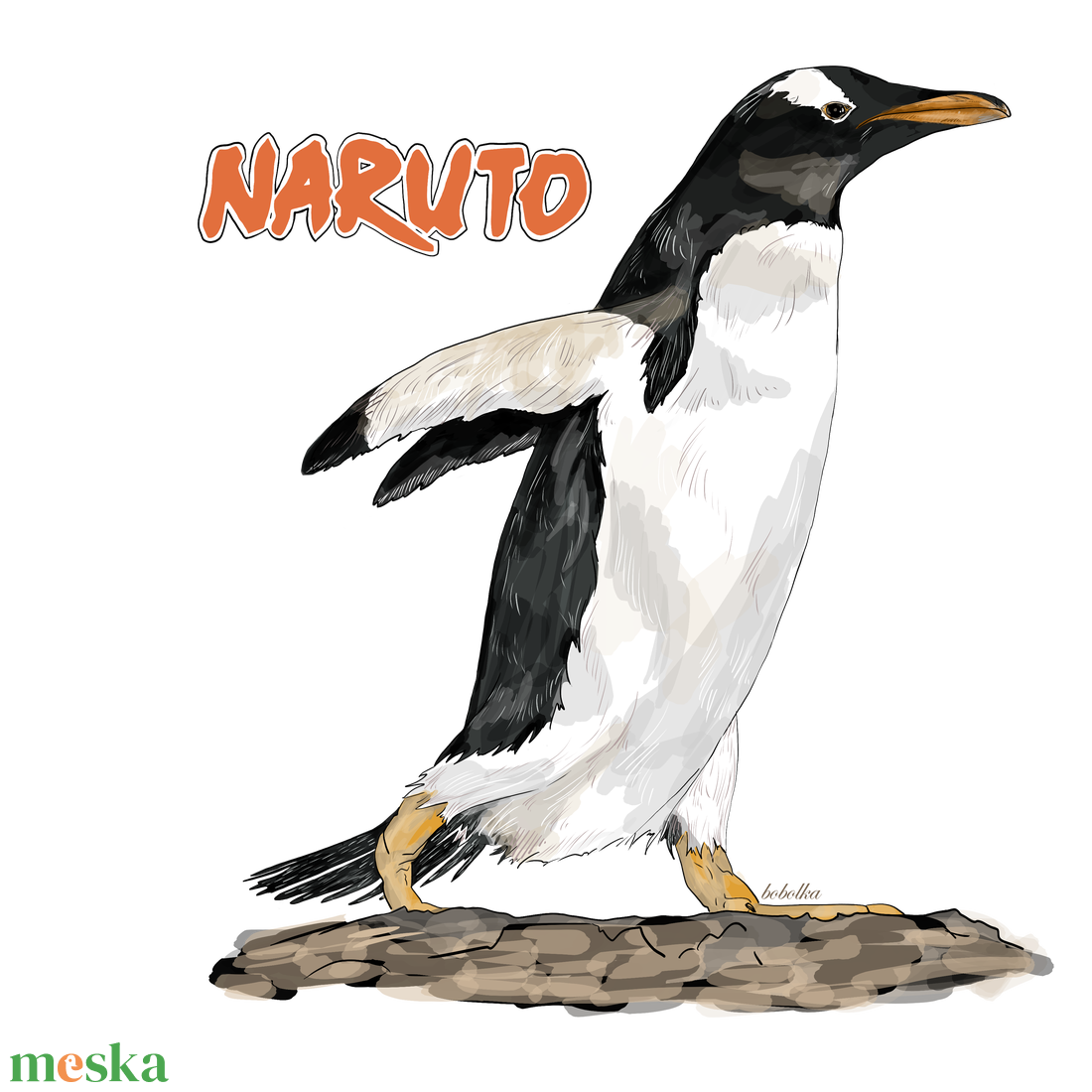 Vászontáska Naruto pingvin grafikával - táska & tok - bevásárlás & shopper táska - shopper, textiltáska, szatyor - Meska.hu Vászontáska Naruto pingvin grafikával - táska & tok - bevásárlás & shopper táska - shopper, textiltáska, szatyor - Meska.hu