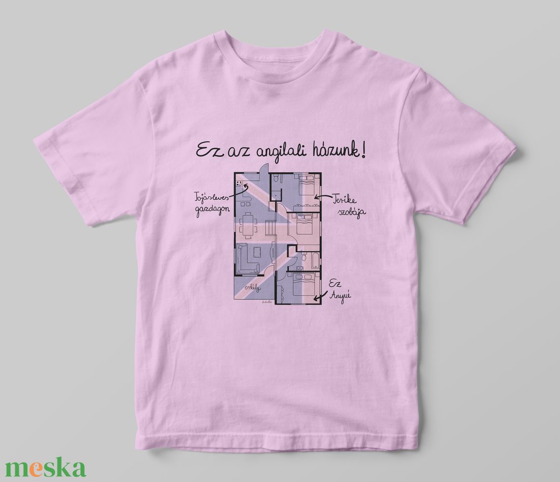 Pamut póló Ez az angilali házunk! grafikával - ruha & divat - férfi ruha - póló - Meska.hu Pamut póló Ez az angilali házunk! grafikával - ruha & divat - férfi ruha - póló - Meska.hu