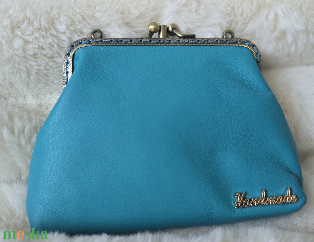 Bőr pénztárca - táska & tok - pénztárca & más tok - pénztárca - gyerek pénztárca - Meska.hu