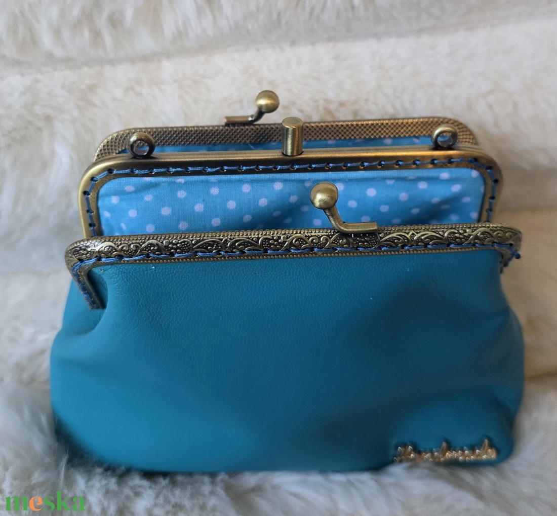 Bőr pénztárca - táska & tok - pénztárca & más tok - pénztárca - gyerek pénztárca - Meska.hu