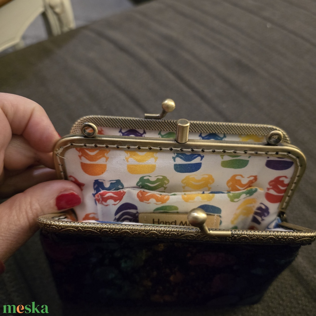 Színátmenetes pénztárca - táska & tok - pénztárca & más tok - telefontok - Meska.hu