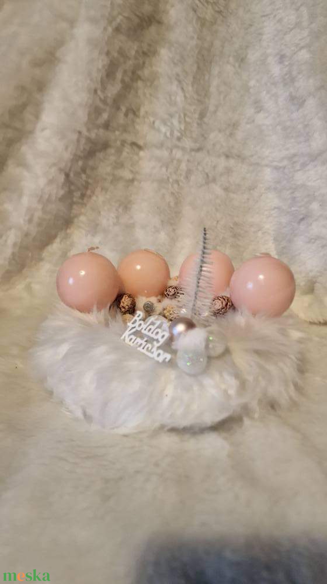 Adventi koszorú  - karácsony - adventi díszek - adventi koszorú - Meska.hu