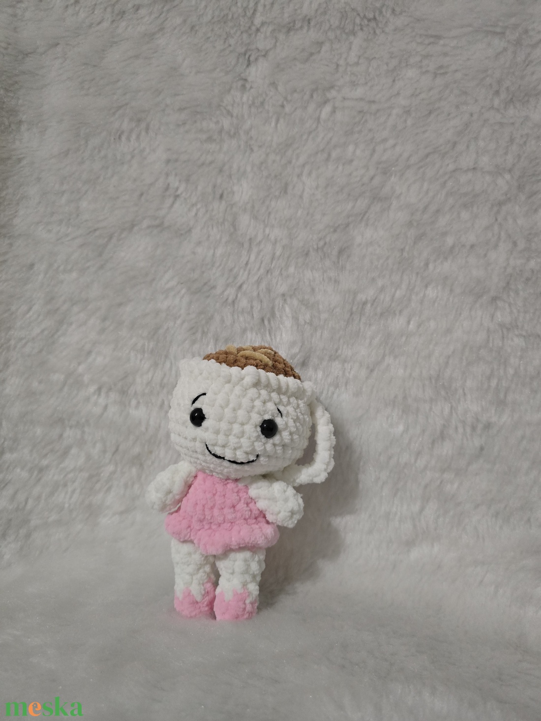 Horgolt Balerina Capuchina - játék & sport - plüssállat & játékfigura - más figura - Meska.hu