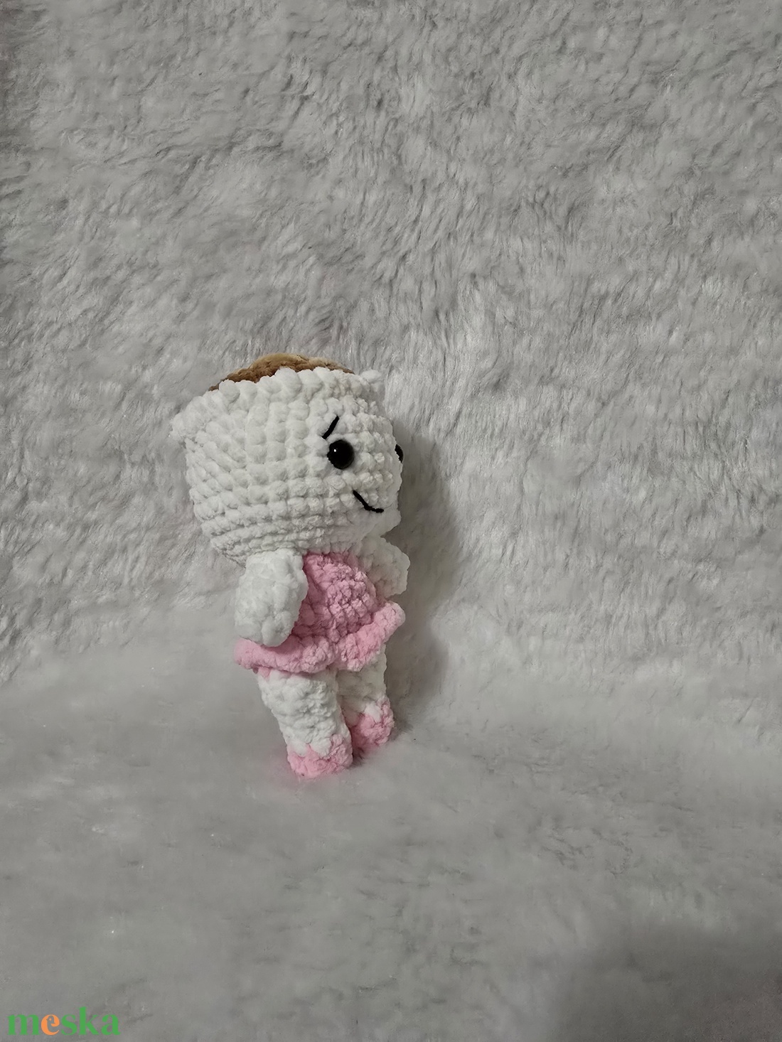 Horgolt Balerina Capuchina - játék & sport - plüssállat & játékfigura - más figura - Meska.hu