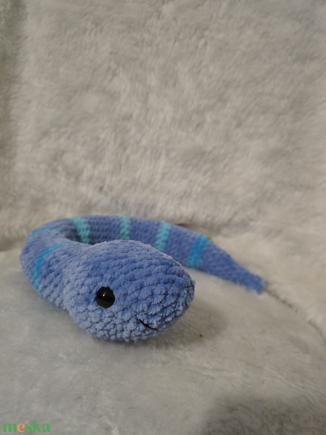 Horgolt kigyó - játék & sport - plüssállat & játékfigura - más figura - Meska.hu