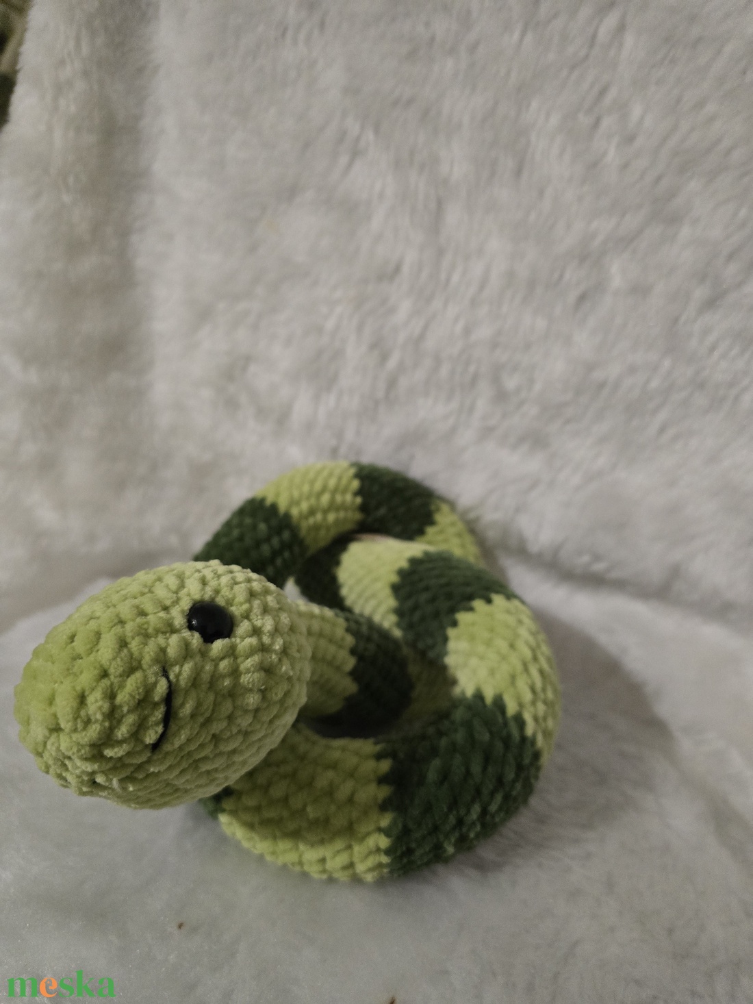 Horgolt kigyó - játék & sport - plüssállat & játékfigura - más figura - Meska.hu