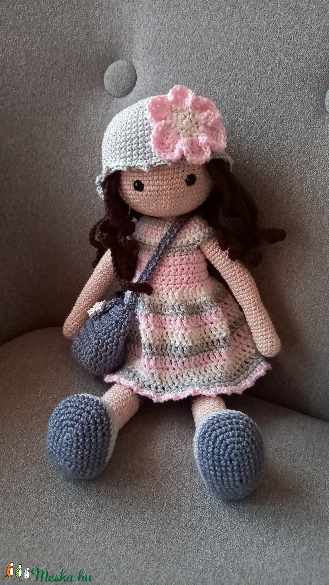 Amigurumi horgolt Leila baba - játék & sport - Meska.hu