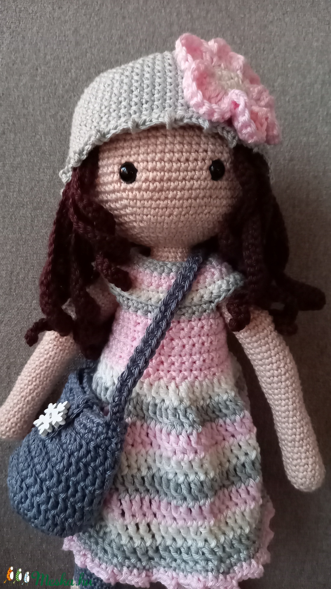 Amigurumi horgolt Leila baba - játék & sport - Meska.hu