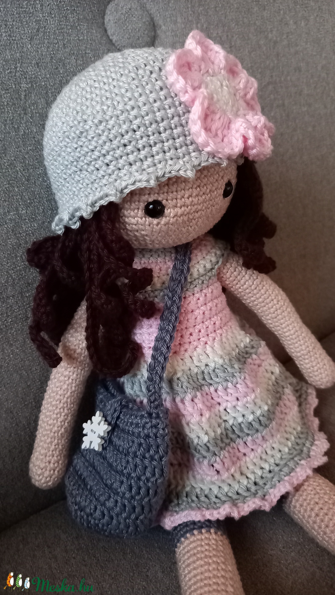 Amigurumi horgolt Leila baba - játék & sport - Meska.hu