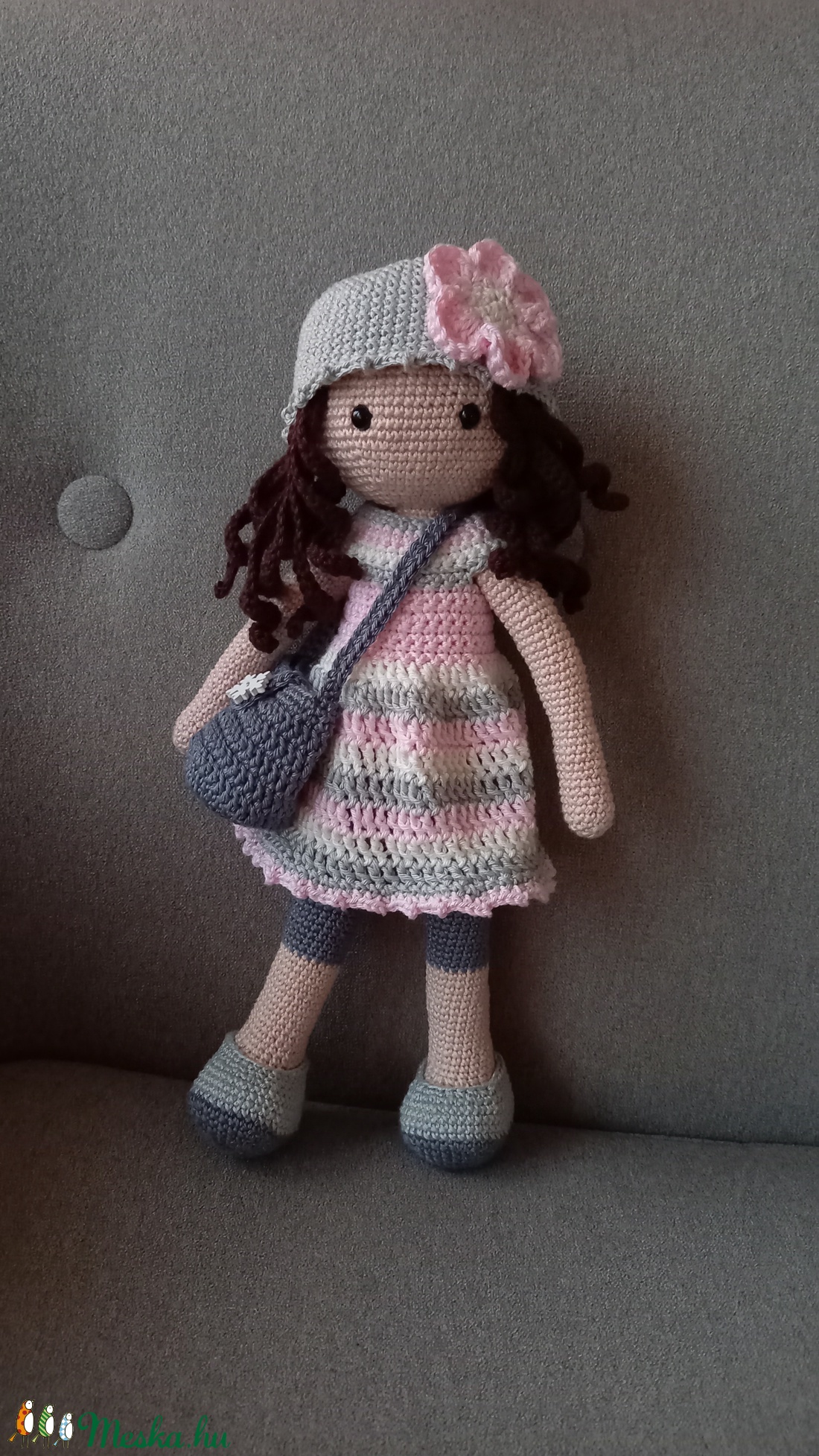 Amigurumi horgolt Leila baba - játék & sport - Meska.hu
