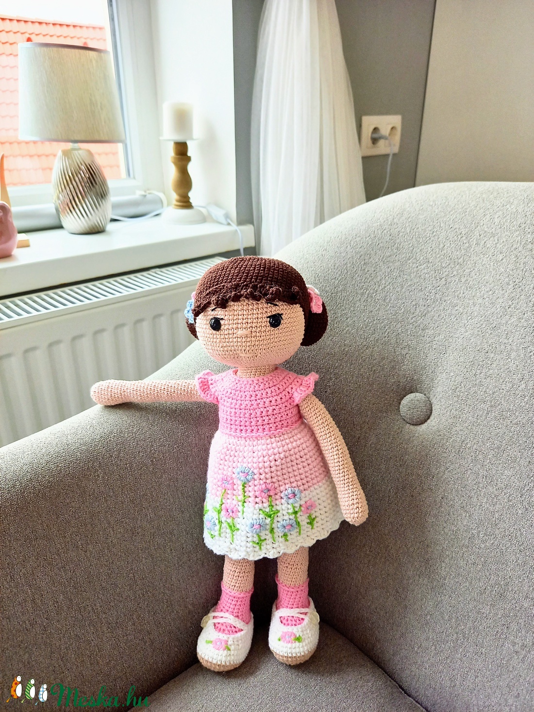 Amigurumi horgolt Hanna baba - játék & sport - Meska.hu Amigurumi horgolt Hanna baba - játék & sport - Meska.hu