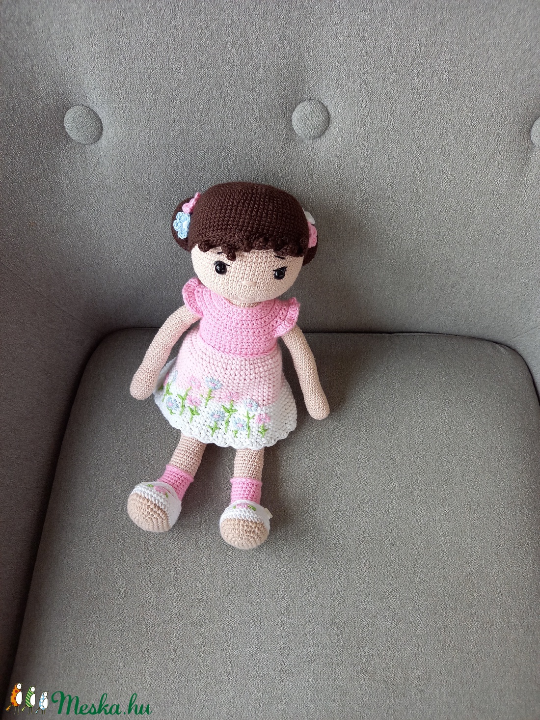 Amigurumi horgolt Hanna baba - játék & sport - Meska.hu Amigurumi horgolt Hanna baba - játék & sport - Meska.hu