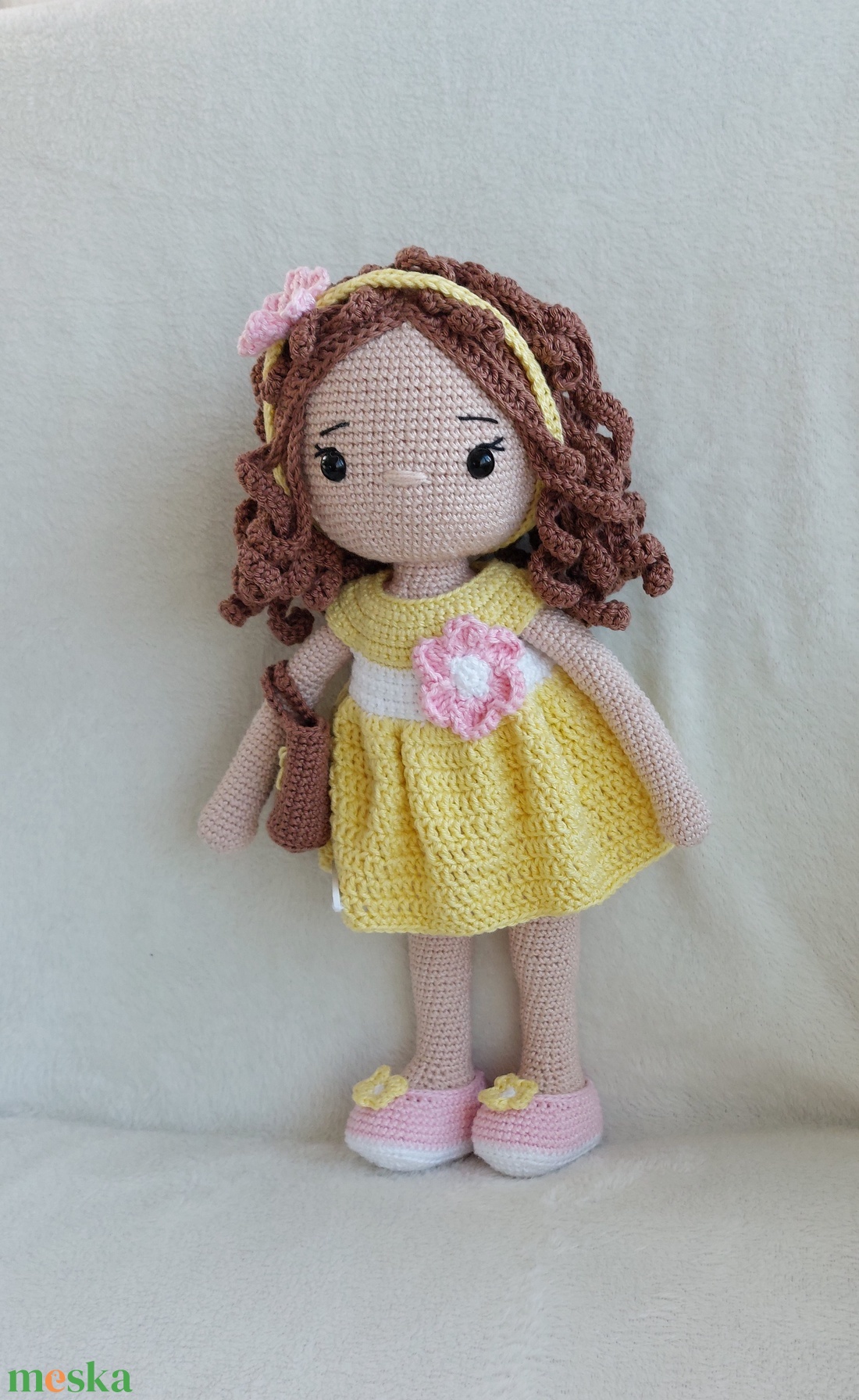 Amigurumi horgolt Alina baba - játék & sport - baba & babaház - öltöztethető baba - Meska.hu Amigurumi horgolt Alina baba - játék & sport - baba & babaház - öltöztethető baba - Meska.hu