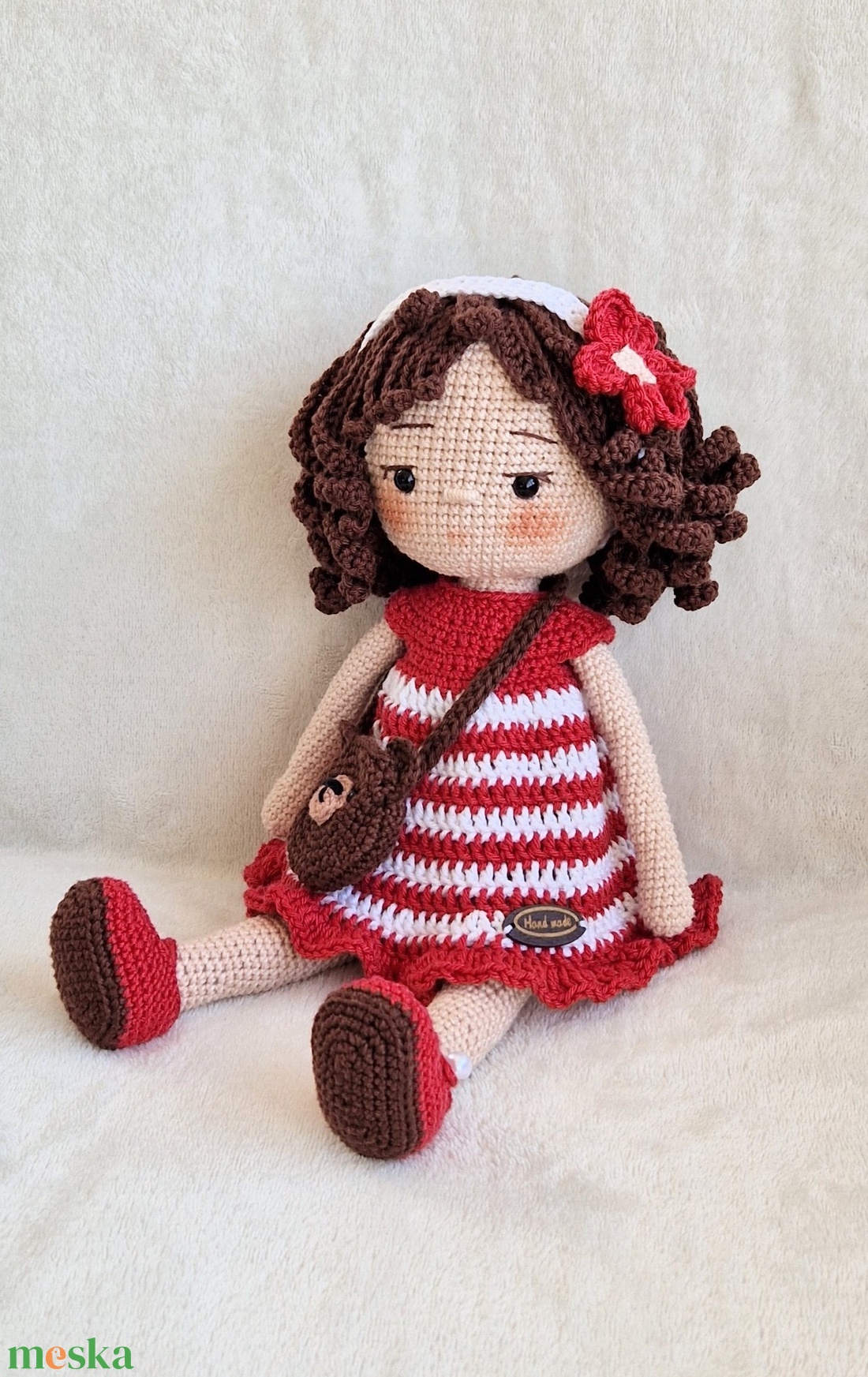 Amigurumi Szandra baba - játék & sport - baba & babaház - öltöztethető baba - Meska.hu Amigurumi Szandra baba - játék & sport - baba & babaház - öltöztethető baba - Meska.hu