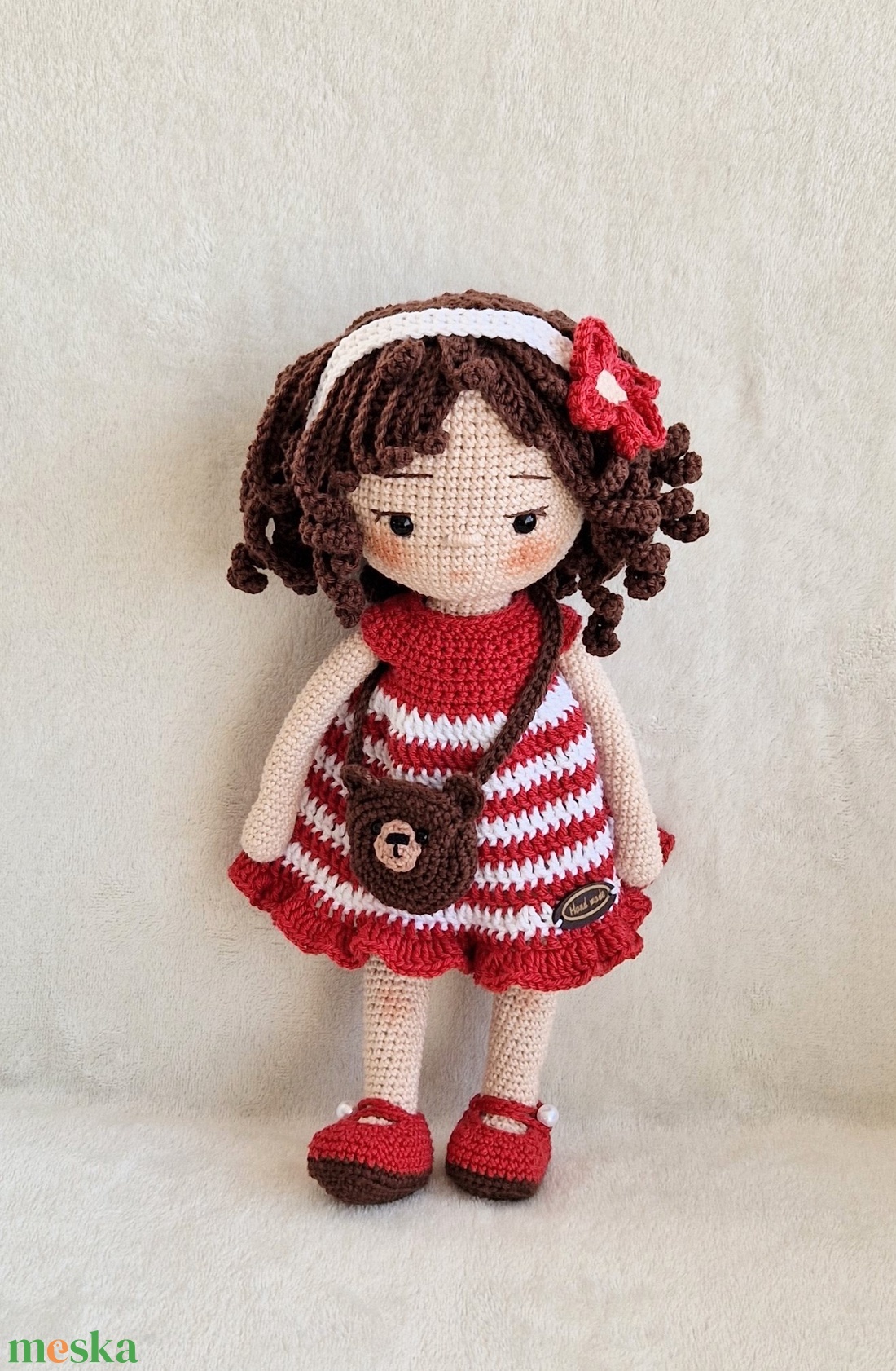 Amigurumi Szandra baba - játék & sport - baba & babaház - öltöztethető baba - Meska.hu Amigurumi Szandra baba - játék & sport - baba & babaház - öltöztethető baba - Meska.hu