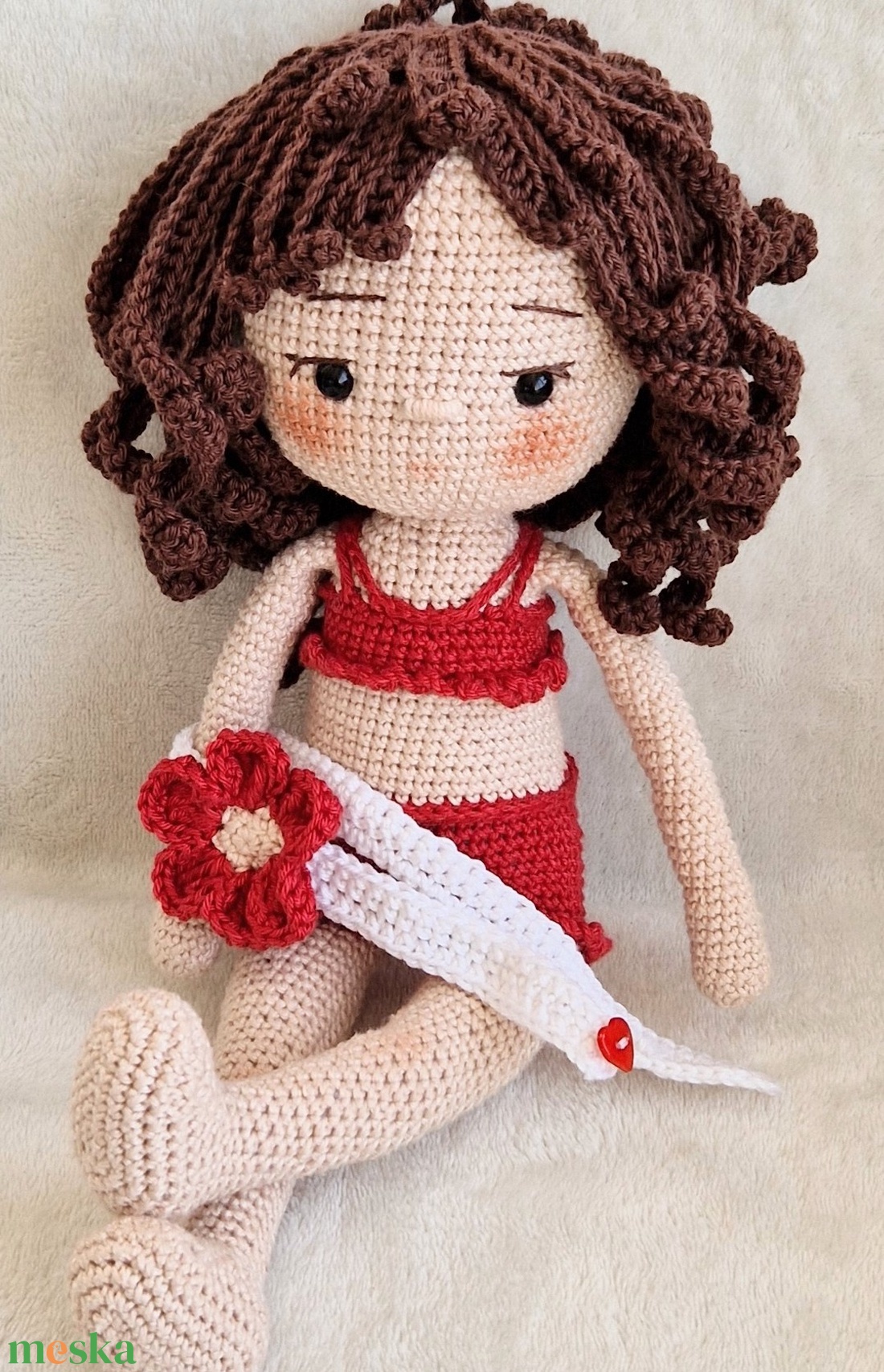 Amigurumi Szandra baba - játék & sport - baba & babaház - öltöztethető baba - Meska.hu Amigurumi Szandra baba - játék & sport - baba & babaház - öltöztethető baba - Meska.hu