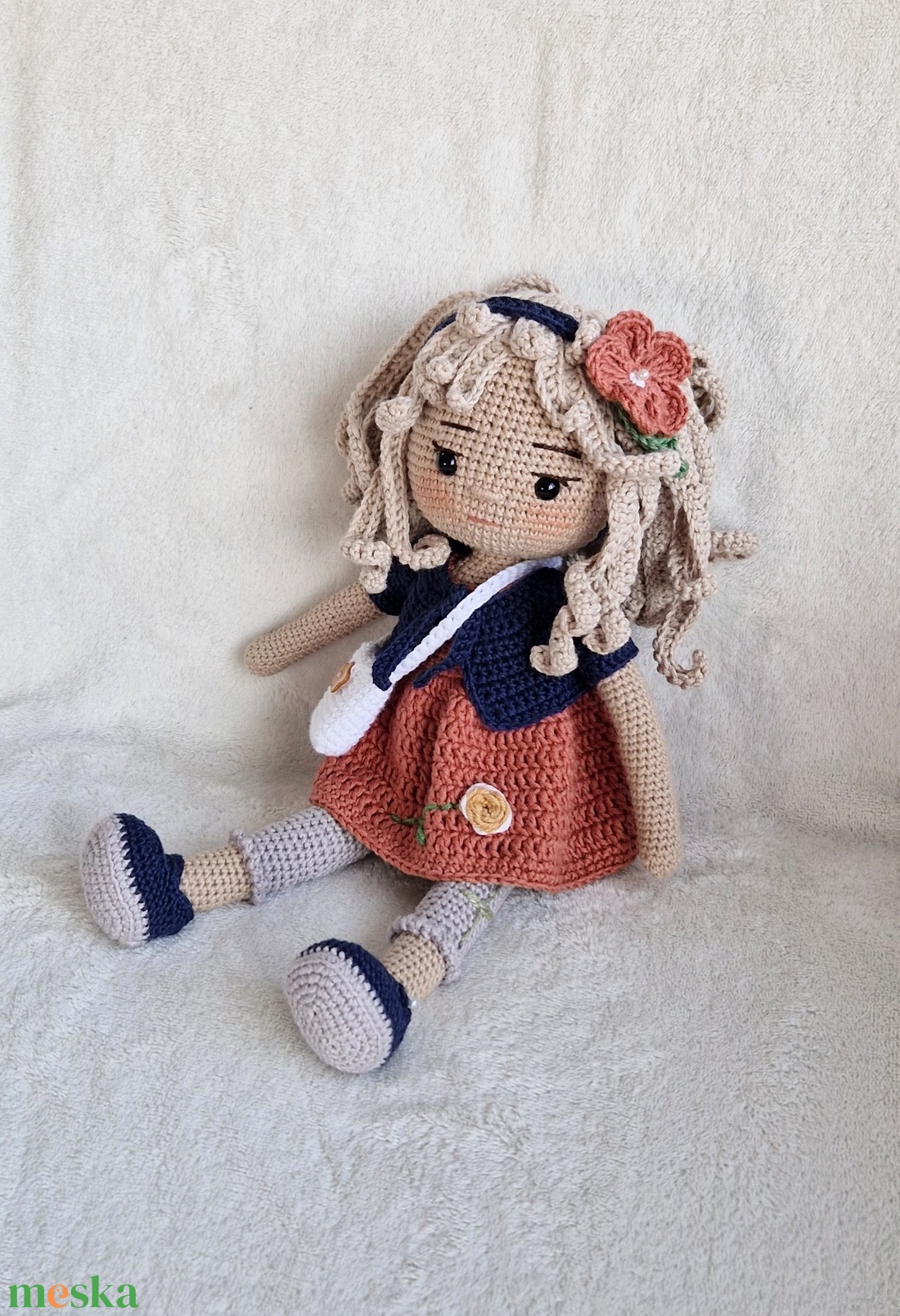 Amigurumi Alina baba - játék & sport - baba & babaház - öltöztethető baba - Meska.hu Amigurumi Alina baba - játék & sport - baba & babaház - öltöztethető baba - Meska.hu