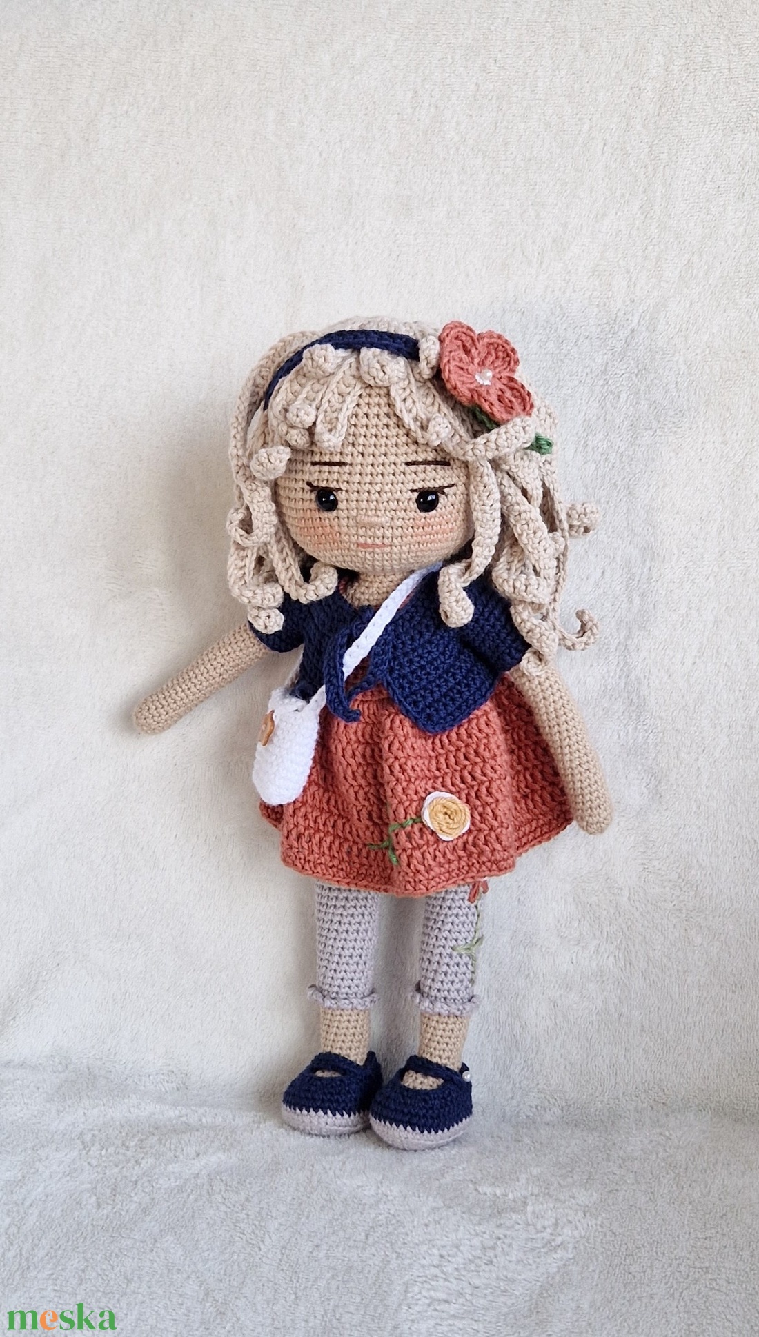 Amigurumi Alina baba - játék & sport - baba & babaház - öltöztethető baba - Meska.hu Amigurumi Alina baba - játék & sport - baba & babaház - öltöztethető baba - Meska.hu