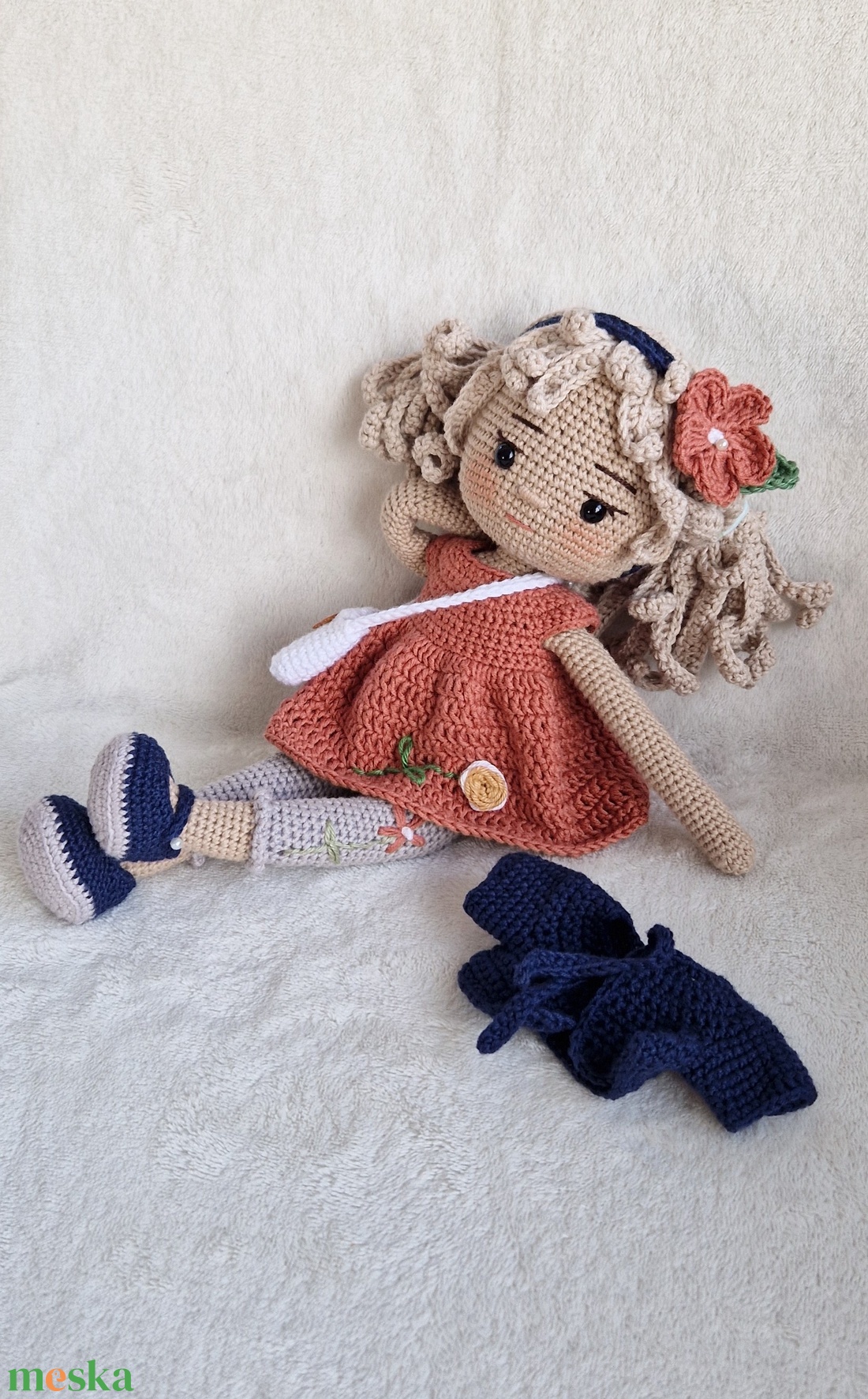Amigurumi Alina baba - játék & sport - baba & babaház - öltöztethető baba - Meska.hu Amigurumi Alina baba - játék & sport - baba & babaház - öltöztethető baba - Meska.hu