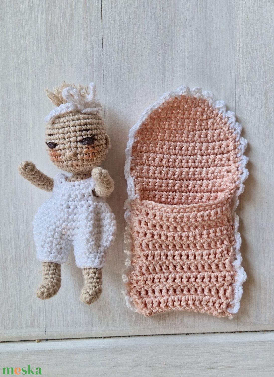 Amigurumi horgolt pólyás baba - játék & sport - baba & babaház - öltöztethető baba - Meska.hu Amigurumi horgolt pólyás baba - játék & sport - baba & babaház - öltöztethető baba - Meska.hu