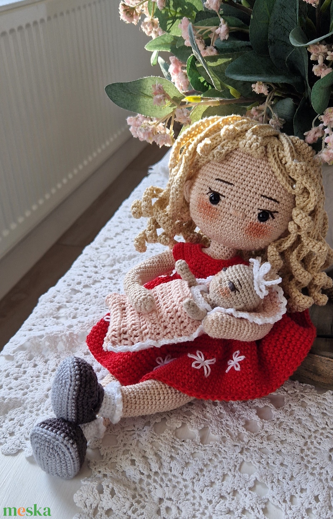 Amigurumi horgolt pólyás baba - játék & sport - baba & babaház - öltöztethető baba - Meska.hu Amigurumi horgolt pólyás baba - játék & sport - baba & babaház - öltöztethető baba - Meska.hu