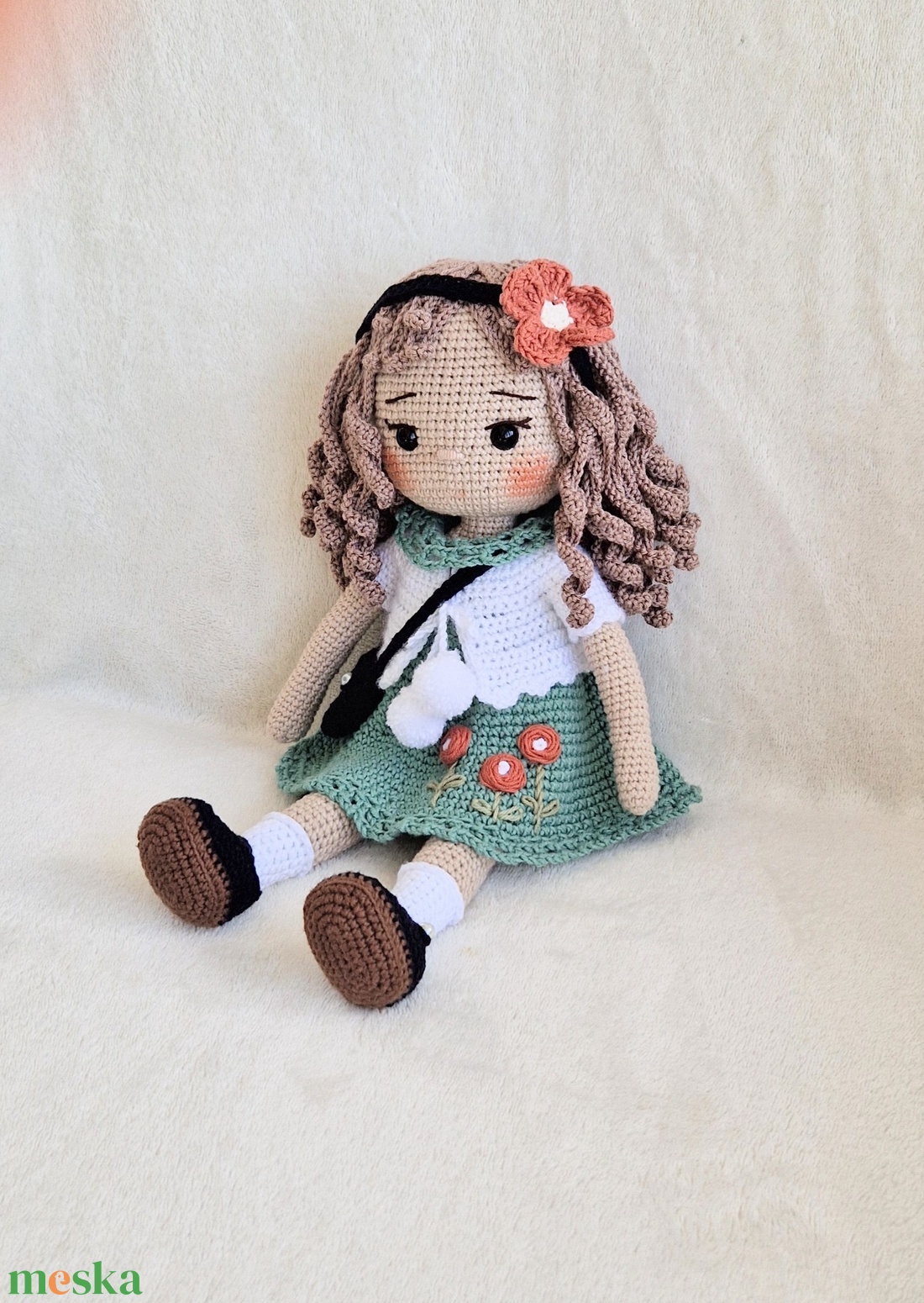 Amigurumi Elvira baba - játék & sport - baba & babaház - öltöztethető baba - Meska.hu Amigurumi Elvira baba - játék & sport - baba & babaház - öltöztethető baba - Meska.hu