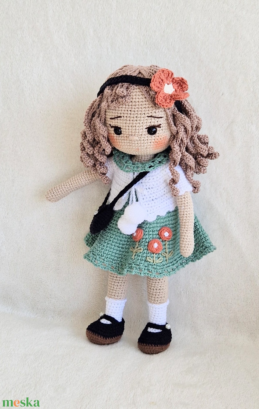 Amigurumi Elvira baba - játék & sport - baba & babaház - öltöztethető baba - Meska.hu Amigurumi Elvira baba - játék & sport - baba & babaház - öltöztethető baba - Meska.hu