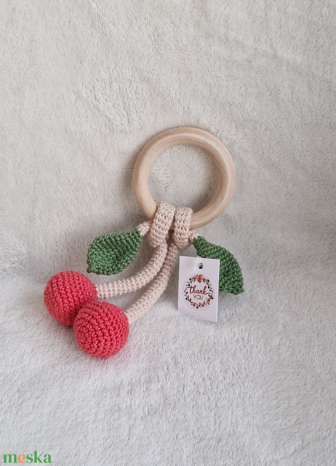 Amigurumi horgolt baba csörgő  - játék & sport - Meska.hu