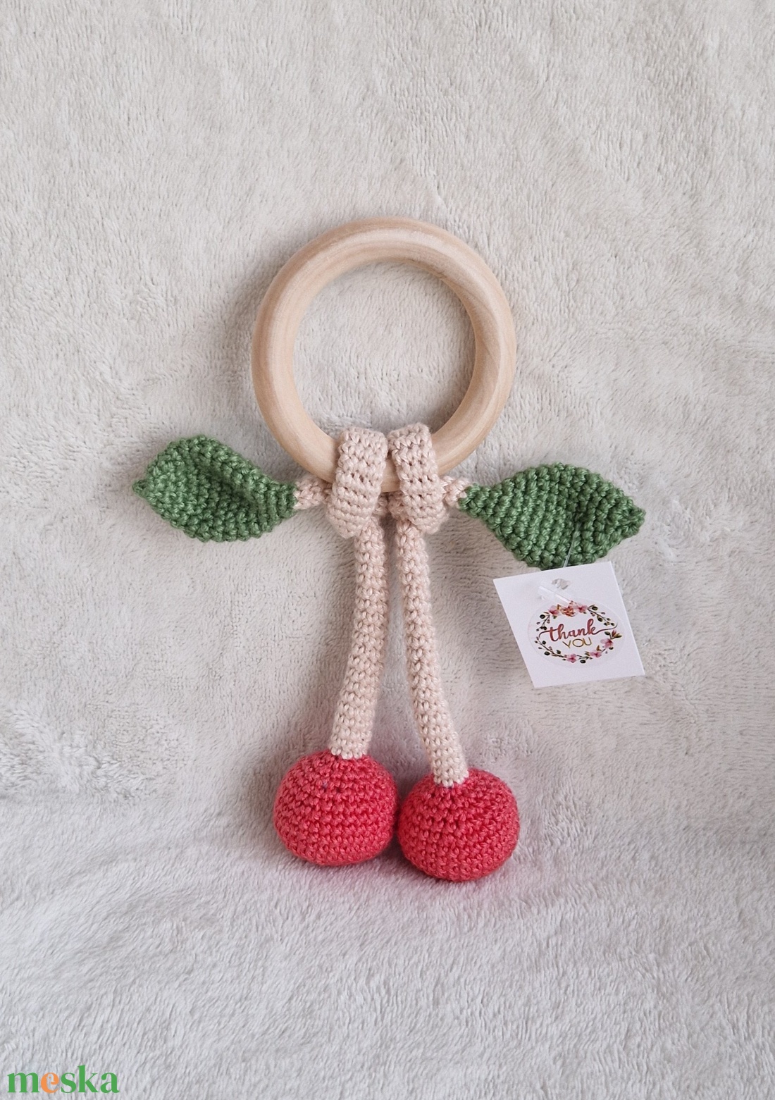 Amigurumi horgolt baba csörgő  - játék & sport - Meska.hu