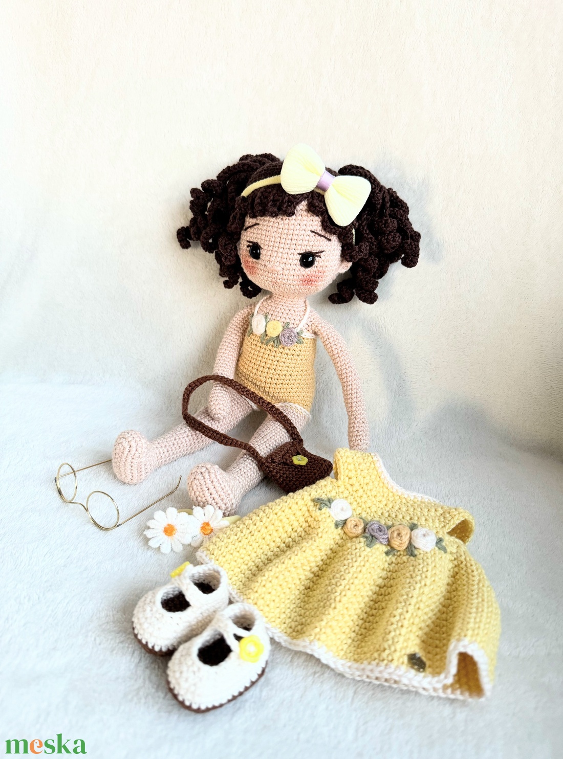 Amigurumi Ella baba - játék & sport - baba & babaház - öltöztethető baba - Meska.hu Amigurumi Ella baba - játék & sport - baba & babaház - öltöztethető baba - Meska.hu