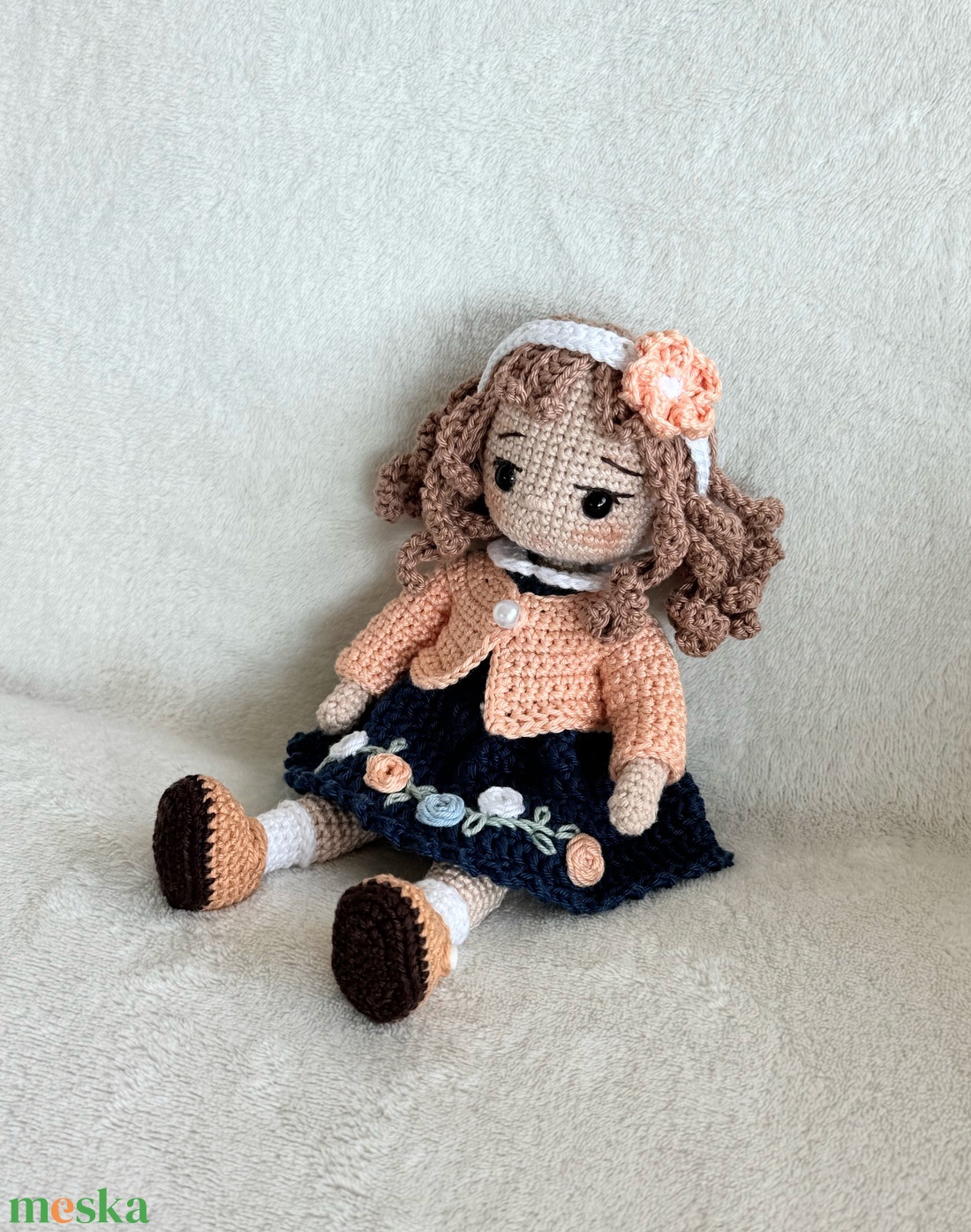 Amigurumi Alina baba - játék & sport - baba & babaház - öltöztethető baba - Meska.hu Amigurumi Alina baba - játék & sport - baba & babaház - öltöztethető baba - Meska.hu
