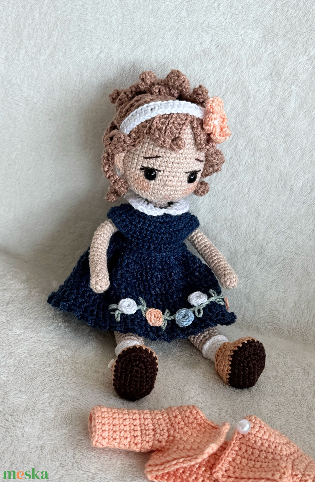 Amigurumi Alina baba - játék & sport - baba & babaház - öltöztethető baba - Meska.hu Amigurumi Alina baba - játék & sport - baba & babaház - öltöztethető baba - Meska.hu