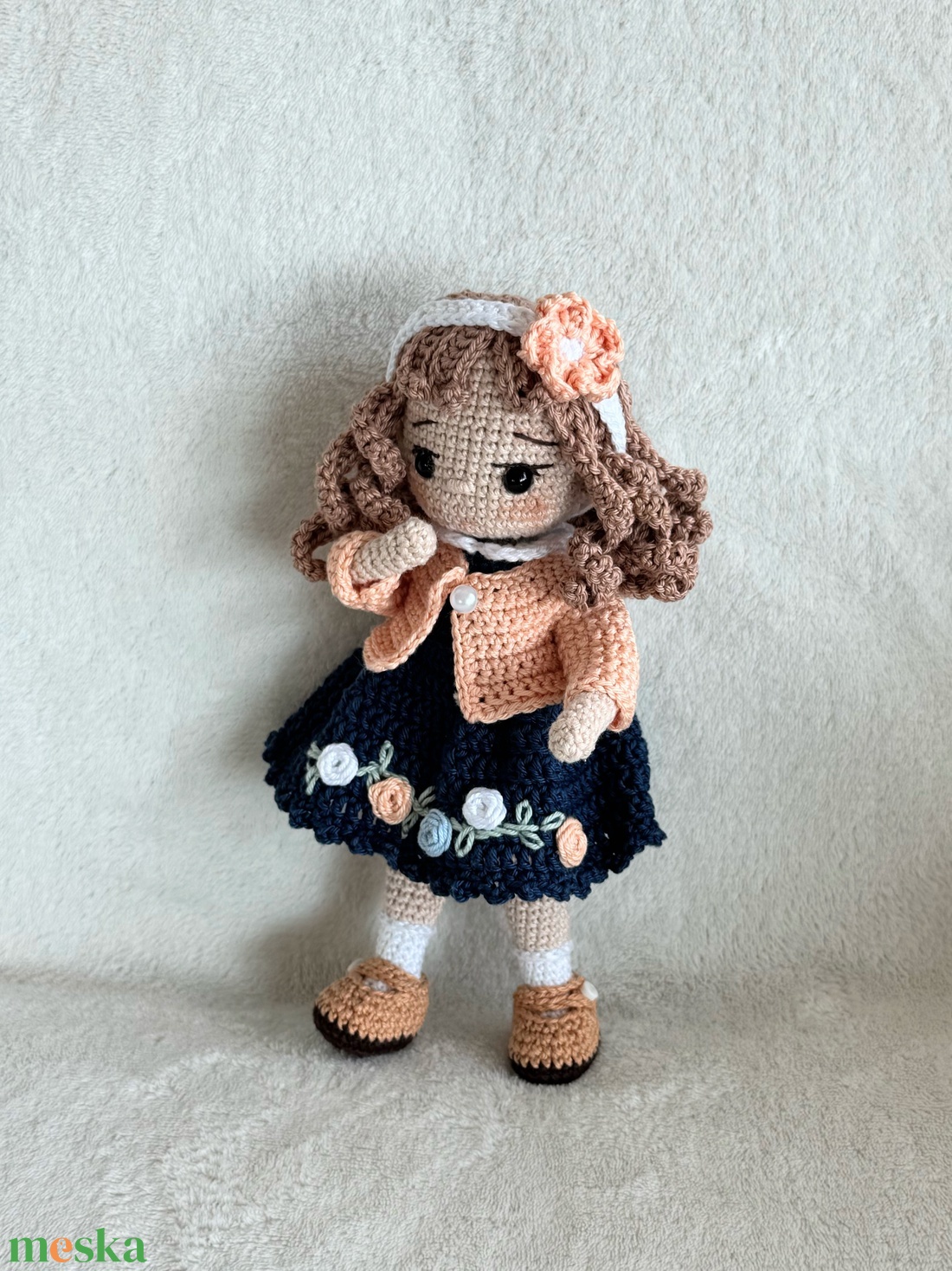 Amigurumi Alina baba - játék & sport - baba & babaház - öltöztethető baba - Meska.hu Amigurumi Alina baba - játék & sport - baba & babaház - öltöztethető baba - Meska.hu
