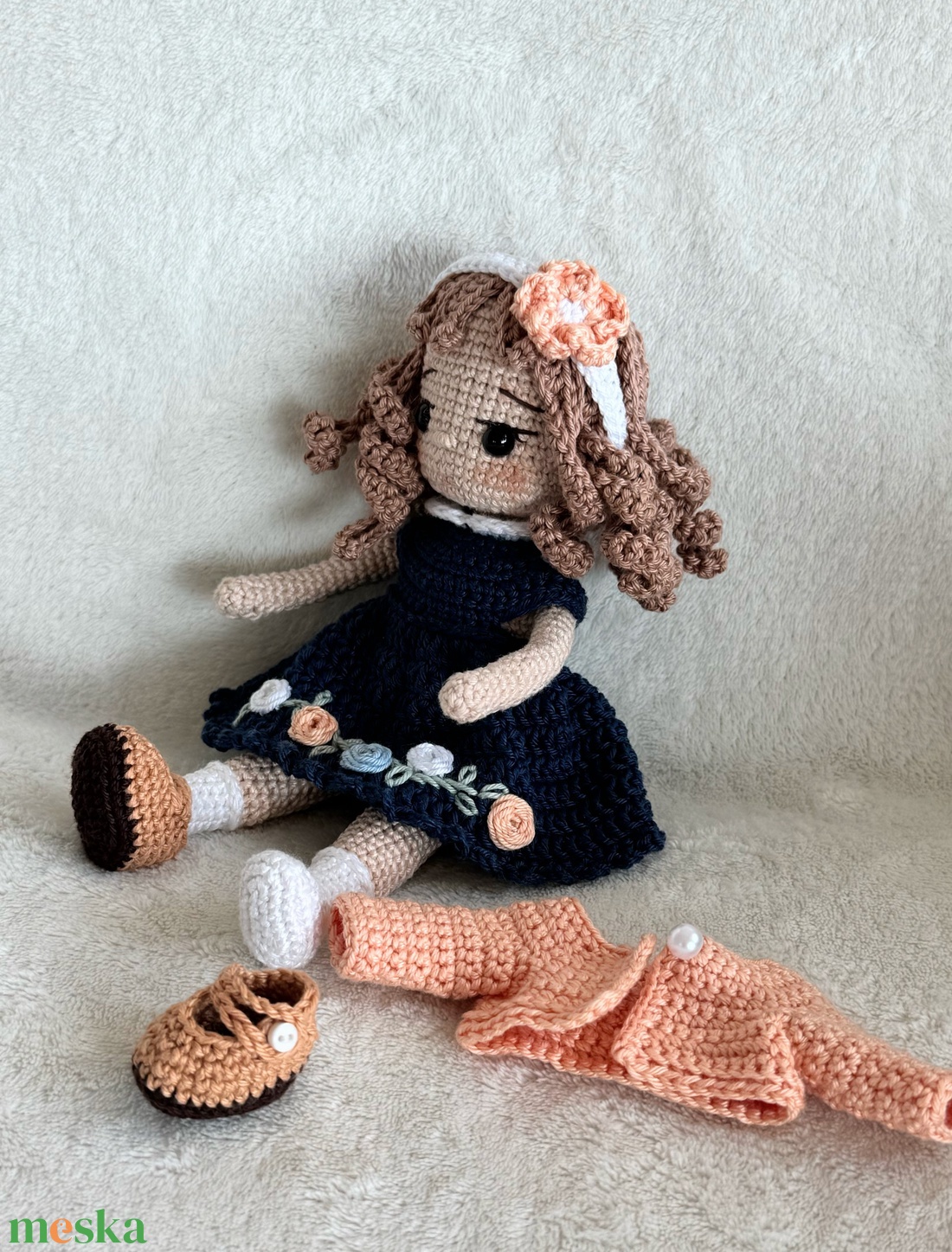 Amigurumi Alina baba - játék & sport - baba & babaház - öltöztethető baba - Meska.hu Amigurumi Alina baba - játék & sport - baba & babaház - öltöztethető baba - Meska.hu