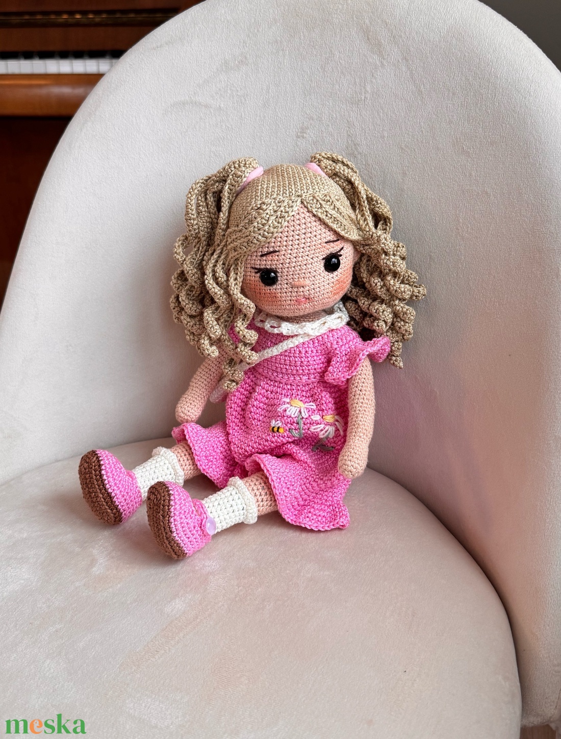 Amigurumi Marleen baba - játék & sport - baba & babaház - öltöztethető baba - Meska.hu Amigurumi Marleen baba - játék & sport - baba & babaház - öltöztethető baba - Meska.hu