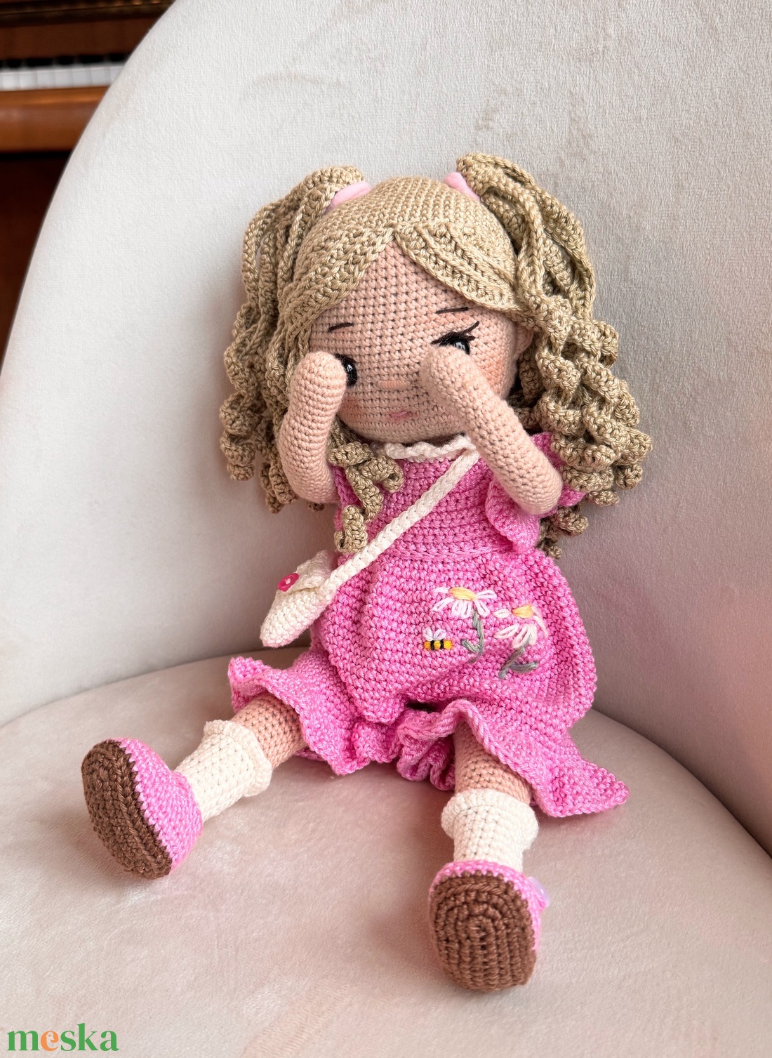 Amigurumi Marleen baba - játék & sport - baba & babaház - öltöztethető baba - Meska.hu Amigurumi Marleen baba - játék & sport - baba & babaház - öltöztethető baba - Meska.hu