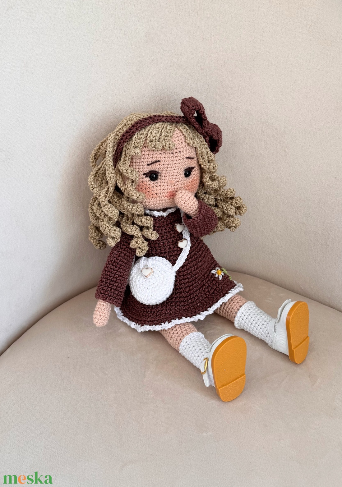 Amigurumi Naemi baba - játék & sport - baba & babaház - öltöztethető baba - Meska.hu Amigurumi Naemi baba - játék & sport - baba & babaház - öltöztethető baba - Meska.hu